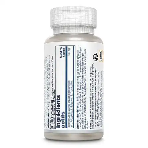 Solaray Acidophilus Plus Non Lacté Capsules Végétales B/30 Vegan