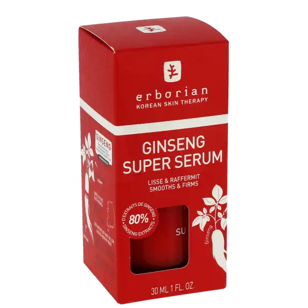 Erborian Ginseng Super Sérum - Sérum Lissant Fl Doseur/30ml