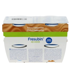 Fresubin Db Crème Nutriment Cappuccino 4pots/200g