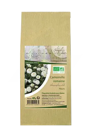 Laboratoire Altho Camomille Romaine Bio, Plante Sèche, Fleur 40g