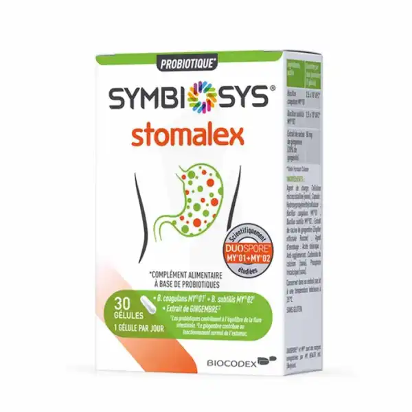 Stomalex Symbiosys Gélules B/30