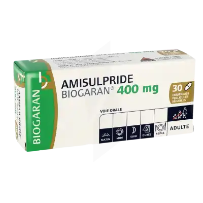 Amisulpride Biogaran 400 Mg, Comprimé Pelliculé Sécable à CANALS