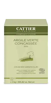 Cattier Argile Verte Concassée 3Kg
