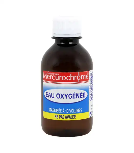 Mercurochrome Eau Oxygénée 10 Volumes 200ml