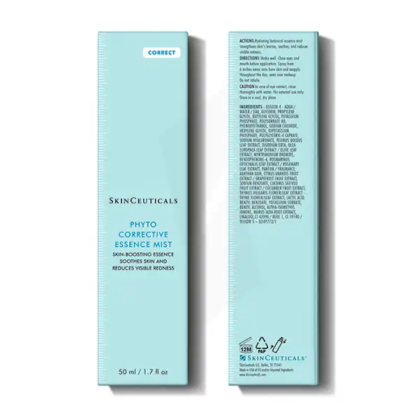 Skinceuticals Phyto Corrective Essence Mist Brume Apaisante Peau Sensible Spray/50ml