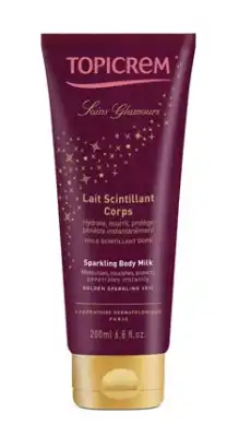 Topicrem Soins Glamours Lait Scintillant Corps, Tube 200 Ml à SEYNOD