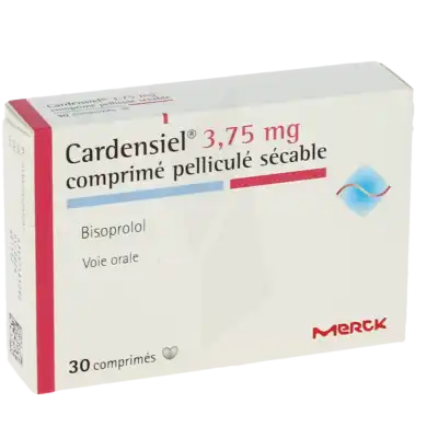 Cardensiel 3,75 Mg, Comprimé Pelliculé Sécable à STRASBOURG