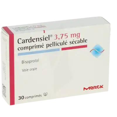 Cardensiel 3,75 Mg, Comprimé Pelliculé Sécable à CANALS