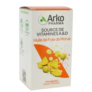 Arkogélules Huile De Foie De Morue Caps Fl/220