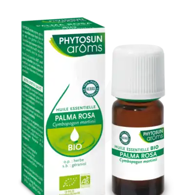 Phytosun Aroms Huile Essentielle Bio Palma Rosa Fl/10ml à Chalon-sur-Saône
