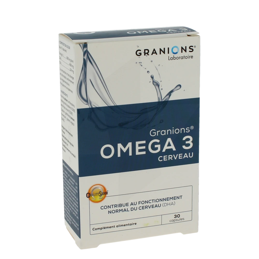 Granions Oméga 3 Cerveau Caps B/30