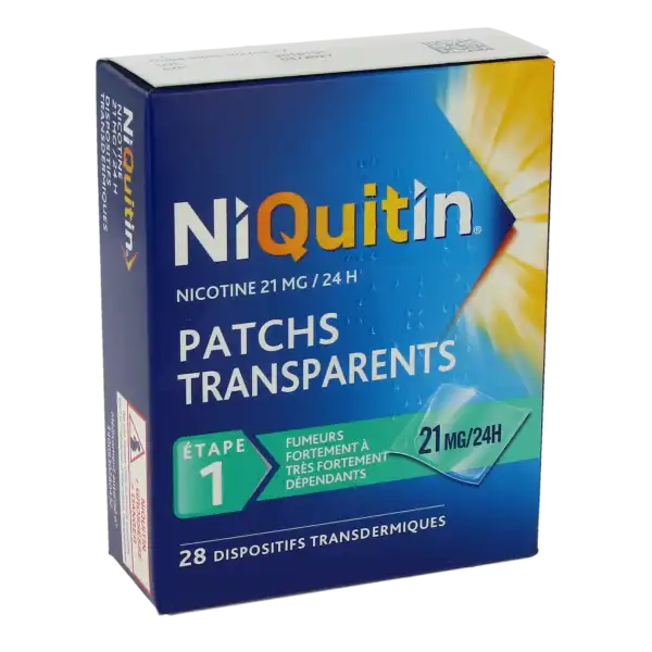 Niquitin 21 Mg/24 Heures, Dispositif Transdermique
