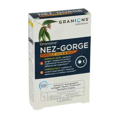 Granions Nez-gorge Gélules + Comprimés B/10+10 à Le havre