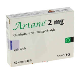 Artane 2 Mg, Comprimé