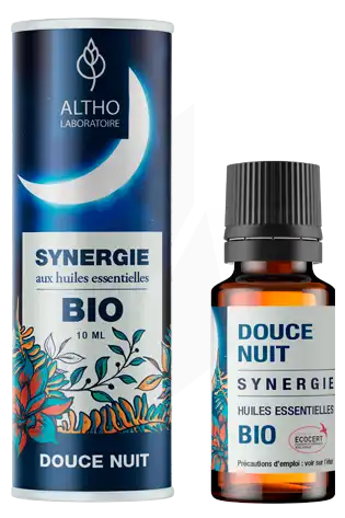 Laboratoire Altho Composition Aux Huiles Essentielles Douce Nuit Bio 10ml