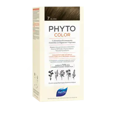 Phytocolor Kit Coloration Permanente 7 Blond à CUISERY