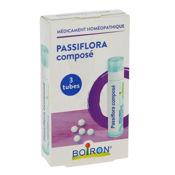 Boiron Passiflora Compose Granules 3tube De 4g