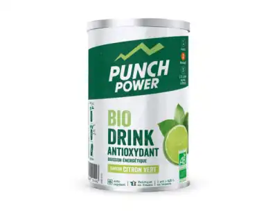 Punch Power Biodrink Antioxydant Poudre Pour Boissson Citron Vert Pot/500g à LA TREMBLADE