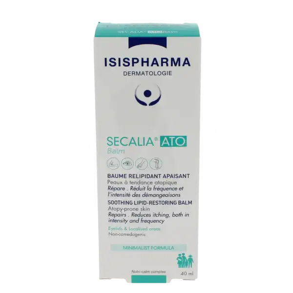 Secalia Ato Balm Baume Relipidant Apaisant Zones Localisées T/40ml