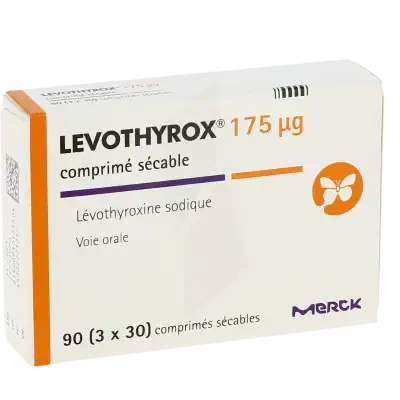 Levothyrox 175 Microgrammes, Comprimé Sécable à Dreux