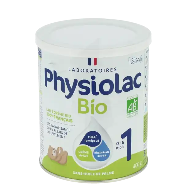 Physiolac Bio 1 Lait En Poudre B/400g
