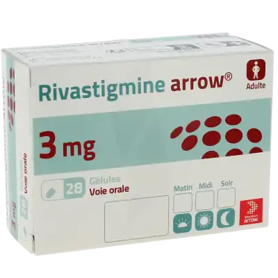 RIVASTIGMINE ARROW 3 mg, gélule
