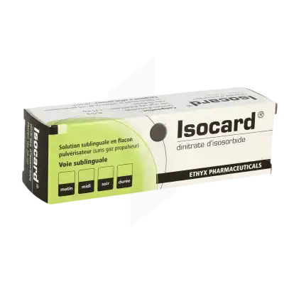 Isocard, Solution Sublinguale En Flacon Pulvérisateur à CHAMPAGNOLE