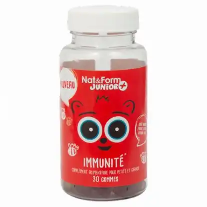 Nat&form Junior Our's + Immunite 30 Oursons