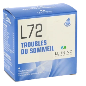 Lehning L72 Solution Buvable En Gouttes 1fl/30ml
