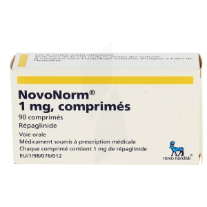 Novonorm 1 Mg, Comprimé