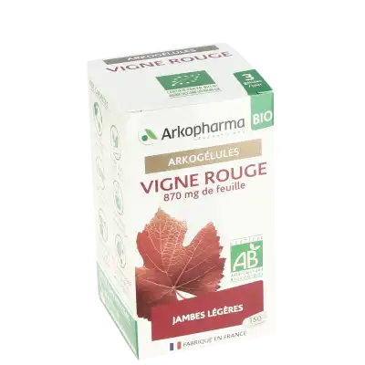 Arkogélules Vigne Rouge Bio Gélules Fl/150 à Paris