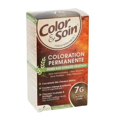 Color&soin Kit Coloration Permanente 7g Blond Doré à Gourbeyre