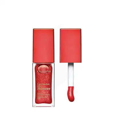 Clarins Lip Comfort Oil Shimmer 07 - Red Hot 7ml à La Seyne sur Mer