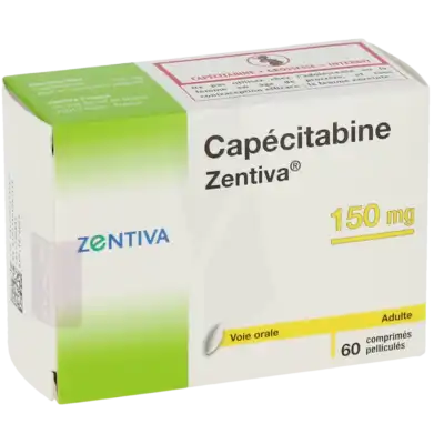 Capecitabine Zentiva 150 Mg, Comprimé Pelliculé à Bordeaux