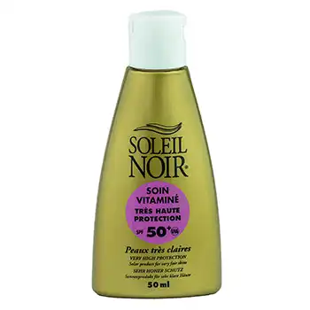 Soleil Noir Ip50+ Crème Soin Vitaminé Très Haute Protection T/50ml à SEYNE-SUR-MER (LA)