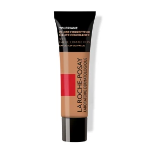 La Roche Posay Toleriane Fluide Correcteur Haute Couvrance 16h Haute Correction Spf25 Teinte N°10,5 Tube/30ml