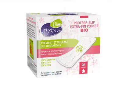 Unyque Bio Protège-slip Pocket Coton Bio Normal B/10 à DURMENACH