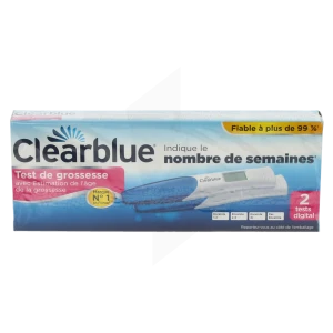 Clearblue Test De Grossesse Digital Eag B/2