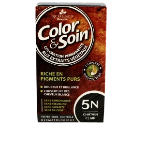 Color&soin Kit Coloration Permanente 5n Châtain Clair