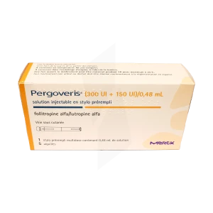 Pergoveris (300 Ui + 150 Ui)/0,48 Ml, Solution Injectable En Stylo Prérempli
