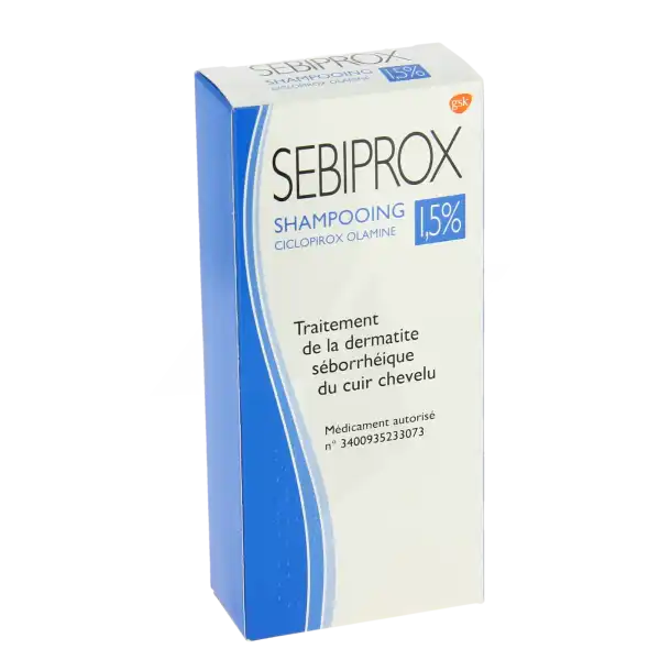 Sebiprox 1,5 %, Shampooing