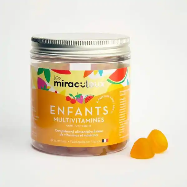 Miumlab Gummies Enfants Multivitamines Tutti Frutti Gommes B/42