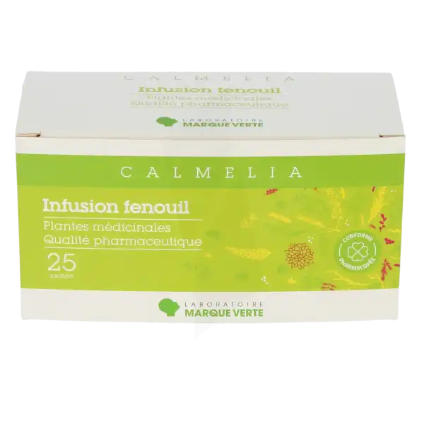 Calmelia Fenouil Tisane 25 Sachets