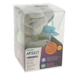 Avent Sucette Doudou 0-6mois élephant