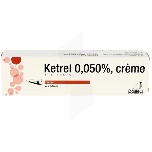 Ketrel 0,050 %, Crème