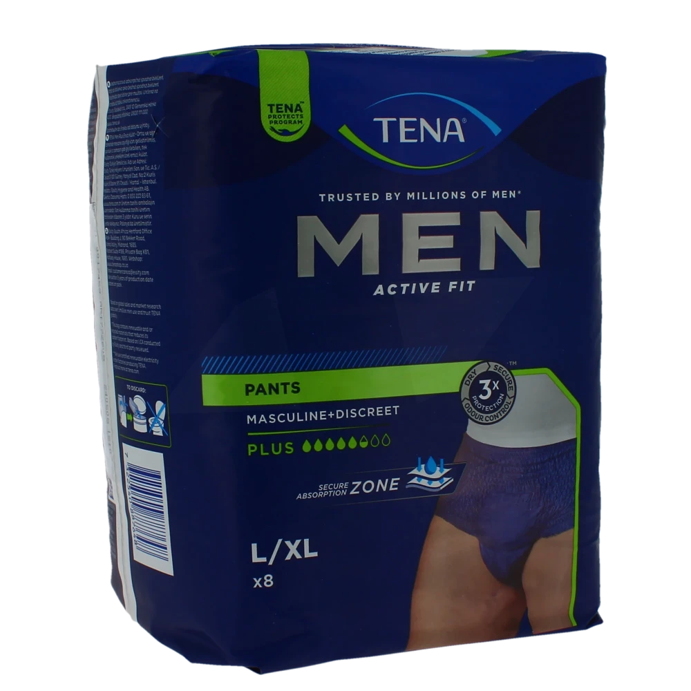 Tena Men Active Fit Protection Urinaire L Sachet/8