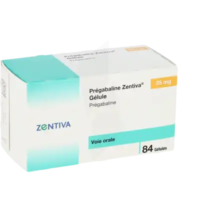 Pregabaline Zentiva 25 Mg, Gélule à Bordeaux