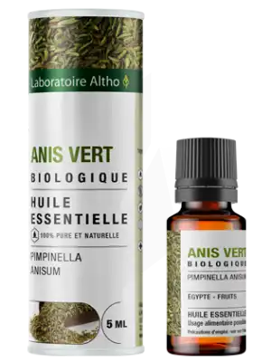 Laboratoire Altho Huile Essentielle Anis Vert Bio 5ml à Saint-Avold