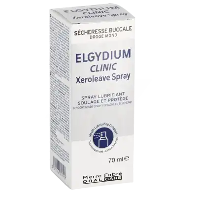 Elgydium Clinic Xeroleave Spray Buccal 70ml à Saint-Gervais-la-Forêt