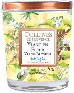 Collines De Provence Bougie Parfumée Ylang En Fleur 180g